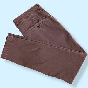 (2/$20) American Eagle Burgundy Slim Fit Chino Pants